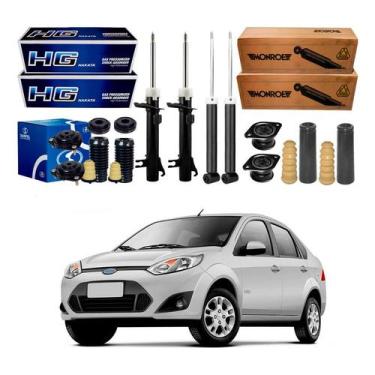 Imagem de Amortecedor Dianteiro Traseiro Fiesta Sedan 1.0 2010 A 2014 - Nakata