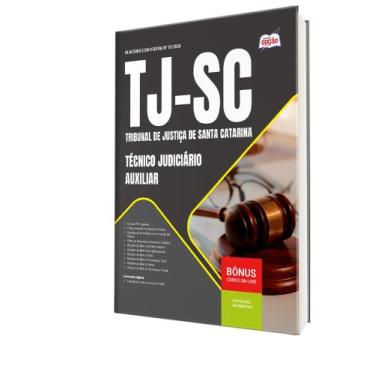 Imagem de Apostila TJ-SC - Técnico Judiciário Auxiliar - Apostilas Opção