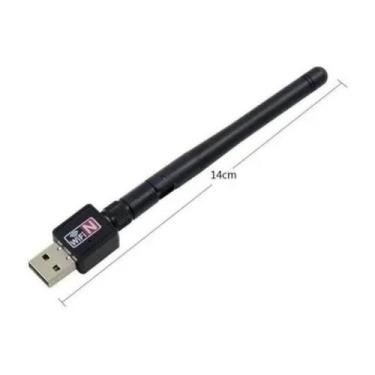 Imagem de Antena USB WiFi 1200Mbps Receptor Wireless p/ PC/Notebook - Genérico
