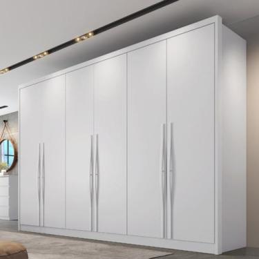 Imagem de Guarda-roupa Casal 6 Portas e 6 Gavetas 100% Mdf Reno - Novo Horizonte