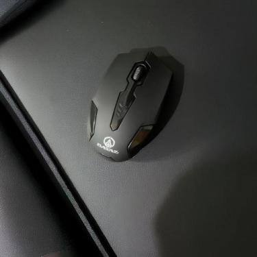 Imagem de Mouse Óptico Sem Fio Bluetooth Portátil USB Wireless - ShopMix