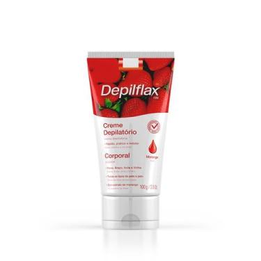 Imagem de Creme Depilatório Corporal Morango 100g - Depilflax