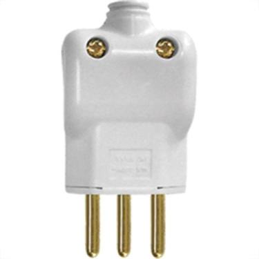 Imagem de Pino Prensa Cabo Ilumi 2 Polos+Terra 10A Branco 14350Pct - Kit C/10, B