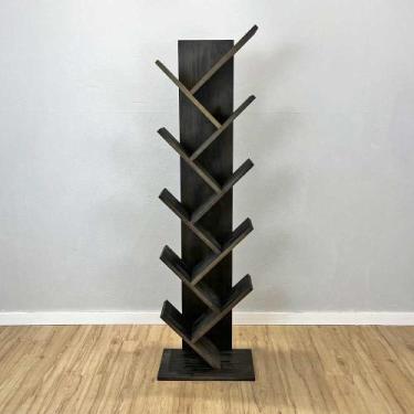 Imagem de Estante de Madeira para Livros Tree Alta Tabaco - ArtFactory Design