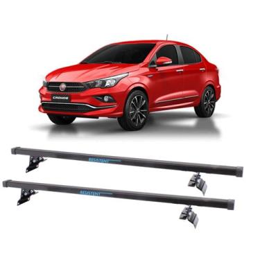 Imagem de Rack Teto Resistent Sport Fiat Argo Cronos todos 242 100kg - Lwacc