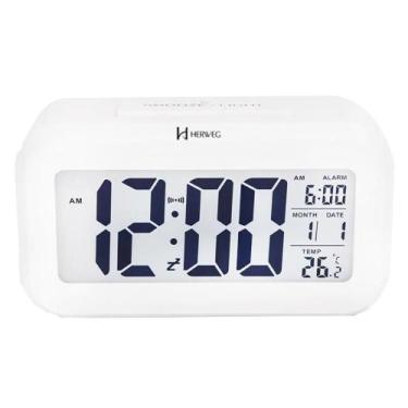 Imagem de Despertador Digital Herweg Ref: 2988-021 Branco
