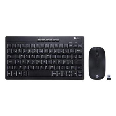 Imagem de Kit Mini Teclado E Mouse Sem Fio Dynamic Flat - Dc110 - Higipack