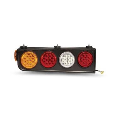 Imagem de LANTERNA TRASEIRA CARRETA LE TRICOLOR LED para TIPO RANDON L - PRADOLU