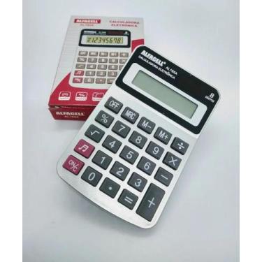 Imagem de Calculadora de Bolso Eletrônica Alfacell AL185A  8 Dígitos