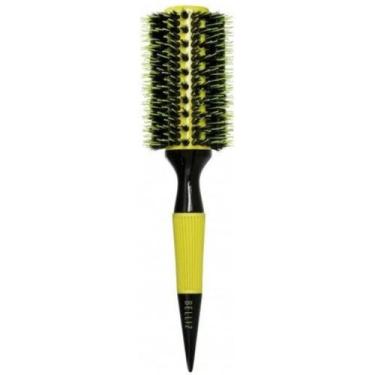 Imagem de Escova de Cabelo Madeira Premium Color Cerâmica 27mm - Belliz