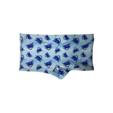 Imagem de Sunga Boxer - Crab Blue - Verão 2024 - Banho Maria, 16
