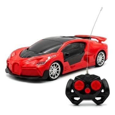 Imagem de Carro Esportivo Controle Remoto Sport Vermelho Com Led Zippy Toys