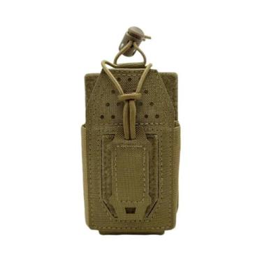 Imagem de Bolsa Tática Universal Para Rádio Com Montagem Molle E Corda Elástica 