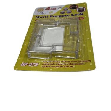 Imagem de Kit C/ 4 Protetor Quina Canto Moveis Cantoneira Silicone - Dalla Valle