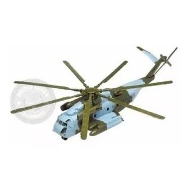 Imagem de Miniatura Helicóptero Militar Super Stallion Ch-53 Motormax, Camuflada