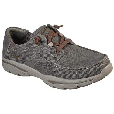 Imagem de Skechers - Mens Creston - Selden Shoes, Size: 9.5 M US, Color: Brown