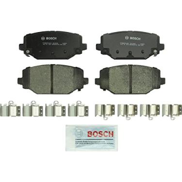 Imagem de BOSCH BC1596 QuietCast Conjunto de pastilhas de freio a disco de cerâmica premium - Compatível com Chrysler Town & Country selecionados; Dodge Grand Caravan, Journey; Ram C/V; Volkswagen Routan;