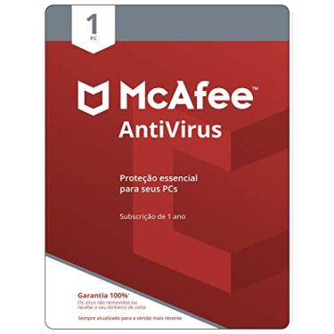 Imagem de McAfee Antivírus – Programa Premiado De Proteção Contra Ameaças Digitais, Programas Não Desejados, 1 PC - Cartão - 2021 - Windows