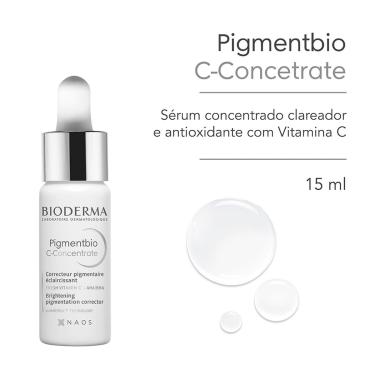 Imagem de Sérum Facial Concentrado Clareador e Antioxidante Bioderma Pigmentbio C-Concentrate com 15ml 15ml