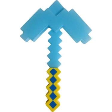 Espada diamante Minecraft brinquedo mdf resistente 30cm - Espada