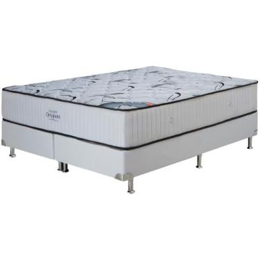 Imagem de Cama Box King (Base + Colchão) Ortobom - 58cm De Altura Exclusive High