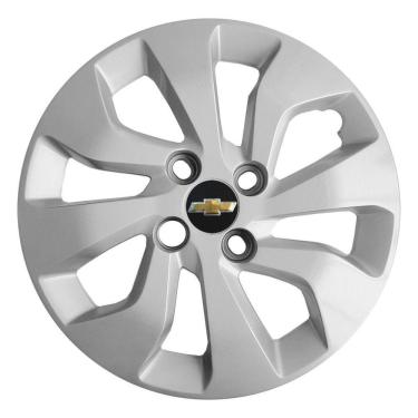 Imagem de Kit 4X Calota Gm Onix Prisma Aro 14 Emblema 373Cb