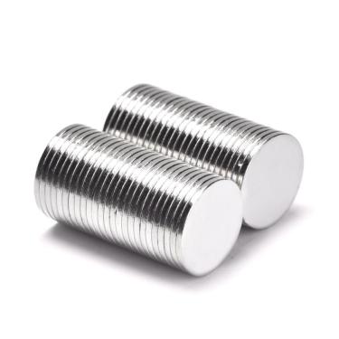 Imagem de 20pcs. Imã Super Forte 12x1 Neodímio Pastilha 12mmx1mm N52