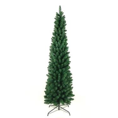 Imagem de Árvore De Natal Slim Verde 150cm - 252 Galhos  Natal Formosinha - Tok
