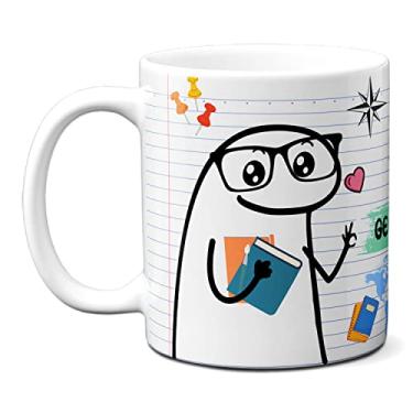 Imagem de Caneca Professor De Geografia Prova Fácil Pra Quem Estudou (Branca)