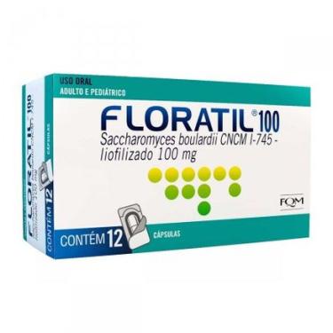 Imagem de Floratil 100mg 12 Capsulas FQM
