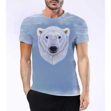 Imagem de Camisa Camiseta Urso Polar Caçador Ártico Gelo Mamífero 2 - Estilo Kra