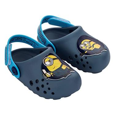 Imagem de Grendene Kids Minions Banana Wave Sandália, Unissex - Bebê, Azul, 20
