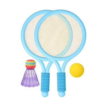Toddmomy 1 Conjunto De Raquete De Tênis Infantil Raquete De Tênis Para  Adolescentes Pais-Filhos Jogo De Esportes Brinquedos Crianças Raquete De  Tênis
