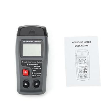 Imagem de Akozon Wood Moisture Metre, MT-10 Timber Humidity Tester Portable - HD Digital LCD - 4 Calibrated Wood Groups - 2 Pins Wood Moisture Detector - Range 0% - 99.9%