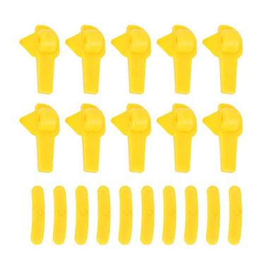 Imagem de Cabeça de desmontagem de pneu Suuonee, 20 peças universal para montagem de trocador de pneus Cabeça de desmontagem de pato protetor de aro