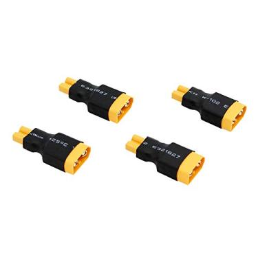 Imagem de 4 pçs macho XT60 para fêmea XT30 / XT-30 adaptador de conector (BDHI-89)