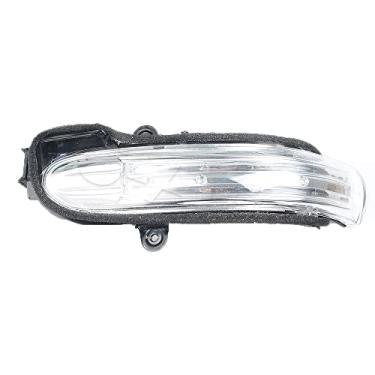Imagem de JESYMBX Lâmpada de sinal de automóvel do motorista esquerdo da porta asa do espelho retrovisor indicador de seta lâmpada lateral para Mercedes Benz W203 4 portas 2004 2005 2006 2007 branco