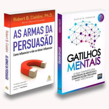 Imagem de Kit Gatilhos Mentais + As Armas Da Persuasão - Sextante-Dvs Editora