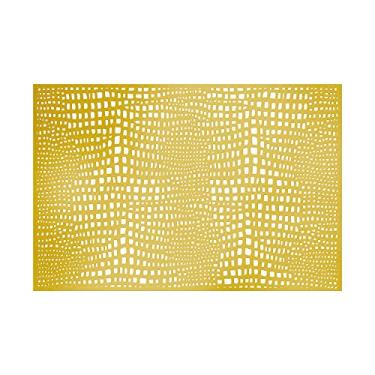 Imagem de Lugar Americano de PVC Net Dourado 45cm x 30cm - Wolff