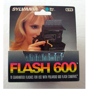 Imagem de Sylvania Flash Flash Blue Dot Flash 600 GTE 10 para câmeras Polaroid 600