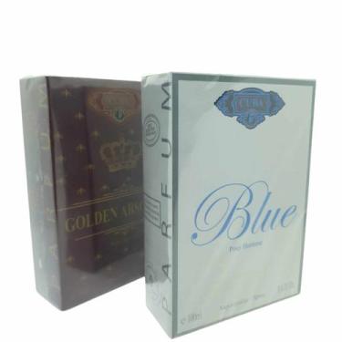 Imagem de Perfume Cuba Blue Masculino Nacional + Cuba Golden Absolut 100 Ml - Cu