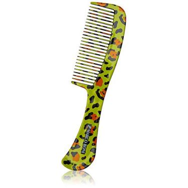 Imagem de Marco Boni Pente Uso Diário Animal Print Dentes Médios 1224 Cores Sortidas 1 Unidade