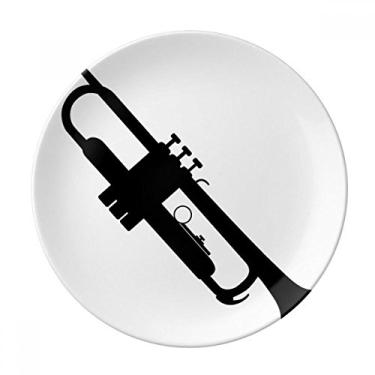 Imagem de Trompa, música clássica, vitalidade, placa de sons, decoração de porcelana, louça, louça de jantar