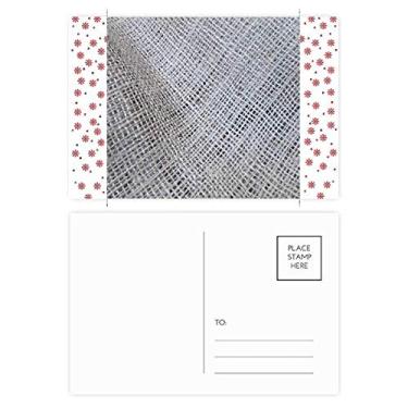 Imagem de Cartão postal em tecido cinza linho abstrato Natal flor celebração cartão postal Blessing