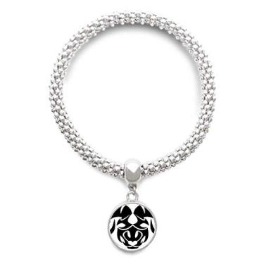 Imagem de DIYthinker Pulseira de prata com símbolo do zodíaco de Áries da Constelação com pingente de corrente ajustável