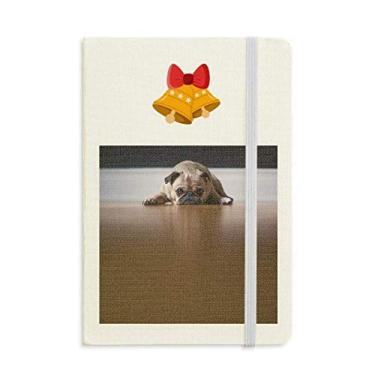 Imagem de Caderno de imagem de piso de sala de animais para cães com mensagem de jingling Bell