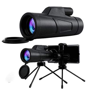Imagem de Telescópio monocular 10X42 HD, telescópios portáteis para adultos High Power Zoom BAK4 Prism Dual Focus, para adultos Camping Gadgets Equipamento de caminhada