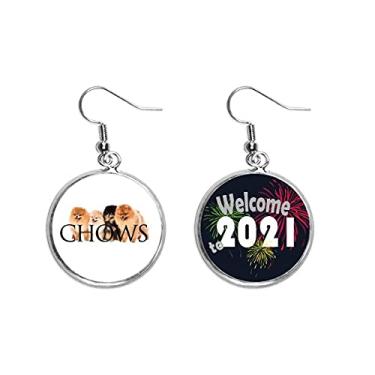 Imagem de Brinco com pingente de orelha descendente de microfone, joia 2021 Blessing