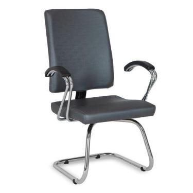 Imagem de Cadeira Para Sala De Reunião De Escritório Linha Torino Azul - Design
