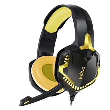 Imagem de Bright Headset Gamer LED USB P3 7.1 Preto, com Cabo, Almofadado, Haste Regulável (Level Up)